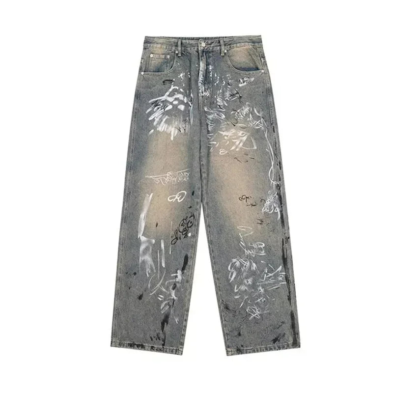 Calça Jeans Graffiti Shadow